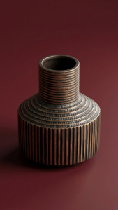 Burjeel Wood Vase