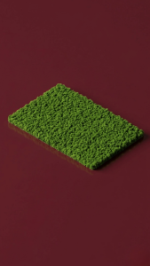 Natural Flat Moss “Thin”