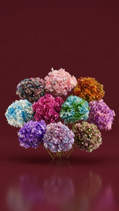 Preserved Anna Hydrangea Headsize